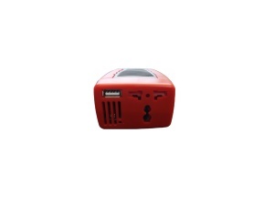 Invertor de tensiune DC 12V la AC 110V/220V, 150W si USB 5V rosu KATHODE - Img 6