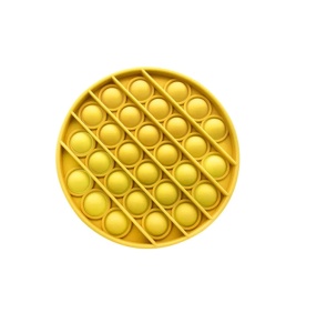 Jucarie anti-stres POP IT cerc - galben K KATHODE