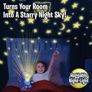 Jucarie de plus pentru copii Star Belly Dream Lites tip lampa de veghe cu proiectii si muzica, verde K KATHODE - Img 3