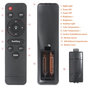 Lampa circulara profesionala, diametru 45 cm, 3 nuante de alb, touch control, telecomanda, 3 suporturi pentru telefon, trepied 210 cm K KATHODE - Img 6