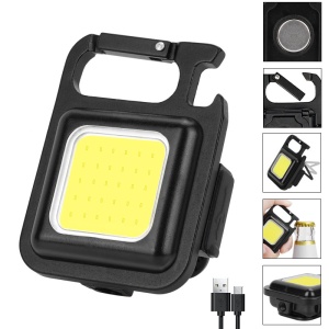 Lanterna LED de buzunar, SIHOiSi, USB, 500 lm, 6x4.2 cm, Negru - Img 9