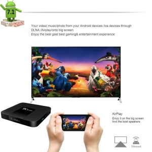 Mini PC TV Box TX3 Mini, 4K, Quad-Core, 1GB RAM, 8GB, WiFi, USB, HDMI, H265, Android 7.1.2, afisaj LCD, CONFIGURAT cu aplicatii pentru TV, filme, seriale, Youtube, CONSULTANTA GRATUITA - Img 6
