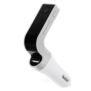 Modulator. FM Hands Free Bluetooth G7, Argintiu - Img 3