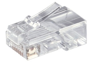 Mufa UTP cat5 RJ45, neecranat, pentru cablu rotund