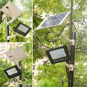 Proiector 25w, 42 LED SMD, Panou Solar si Telecomanda cu functii multiple - Img 8