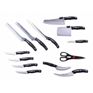 Set 13 cutite bucatarie Miracle Blade World Class - Img 4