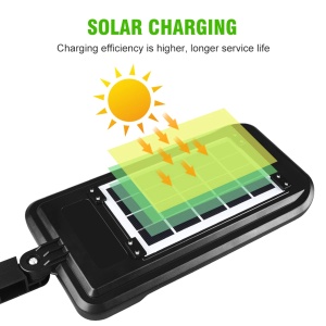 Set 2 lampi solare stradale cu panou solar si telecomanda, 160 x LED COB, 3 moduri de functionare, K KATHODE - Img 3