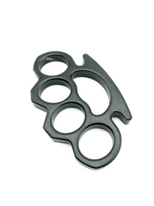 Set 2 x Pumnal tip box, rozeta autoaparare, 1 cm grosime, Negru si Argintiu