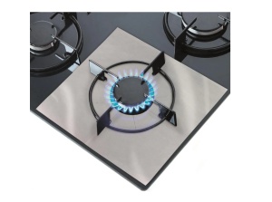 Set 4 Folii de Protectie din Teflon - pentru Plita si Aragaz , Reutilizabile, Gri, 28 x 28 cm - Img 5