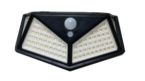 Set 4 lampi cu incarcare solara, senzor de miscare si amurg/lumina, stare de veghe, 3 moduri de iluminare, 114 x LED, K KATHODE - Img 2