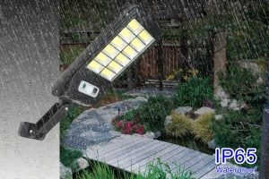 Set 4 x lampa cu incarcare solara, 120 x LED, 3 moduri de functionare, buton ON/OFF, telecomanda K KATHODE - Img 5