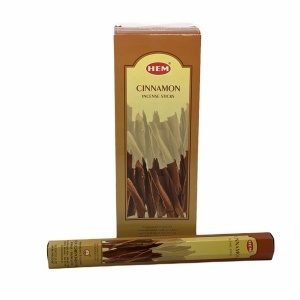 Set betisoare parfumate HEM, CINNAMON, 6 cutii x 20 betisoare
