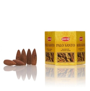 Set Conuri parfumate Backflow - 40 Buc - Palo Santo