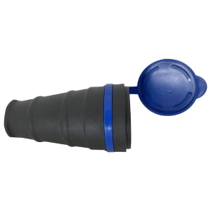 Set Cupla cu stecher 16 A cu Capac Albastru