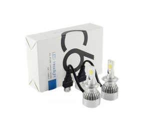 Set de 2 becuri H4 MTOOLS, 6000 k, 36w, lumina alba tip led, cu 2 faze - Img 4