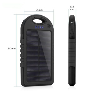 Baterie Externa MRG L-152 Power Bank 5000 mah Incarcare Solara Baterie Urgenta - Img 6
