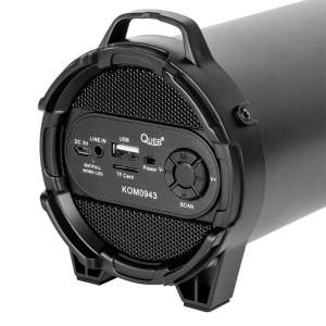 Boxa portabila QUER, Bluetooth, Radio FM, Micro USB, USB, Micro SD, Aux + CADOU 32GB STICK - Img 3