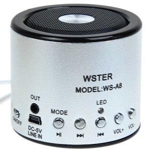 Boxa portabila WS-A8 gri +
