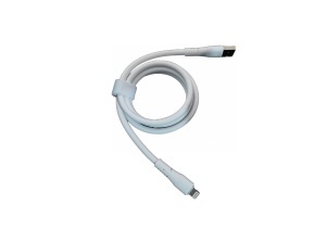 Cablu de date cu incarcare rapida, K KATHODE, SX-50, USB 3A compatibil cu iPhone, tip Lightning, silicon, 1m - Img 3
