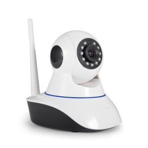 Camera de supraveghere IP Wireless P2P, cu night vision, alerta prin email, control de la distanta