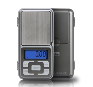 Cantar de bijuterii LCD electronic, mini de buzunar, capacitate pana la 200g - Img 3