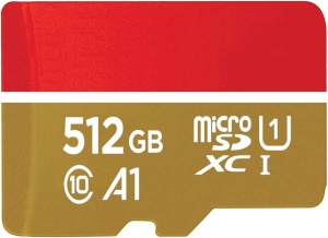 Card de memorie MicroSD, MicroSDHC, MicroSDXC, 512GB, Clasa 10, adaptor inclus K KATHODE