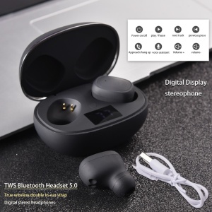 Casti Wireless K28, Bluetooth 5.0, SIKS®, sunet de inalta calitate, reduce zgomotul exterior, Negru - Img 3