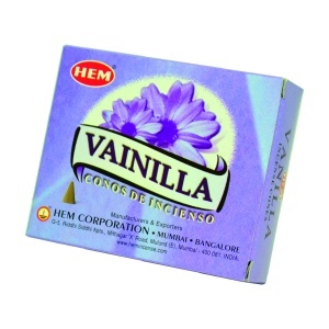 Conuri parfumate HEM, Vanilie 10 buc - Img 2