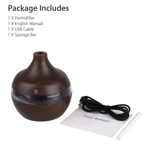 Difuzor Arome 300 ml Umidificator Difuzor +Ulei Esential Lemm Inchis - Img 9