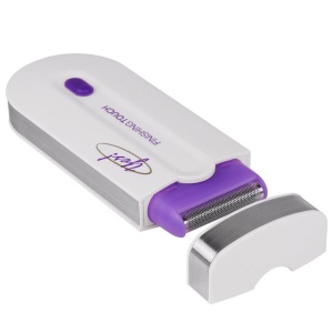 Epilator portabil fara fir cu tehnologie Sensa Light, fara durere, cu acumulator, incarcare USB, culoare alb - Img 5