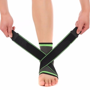 Glezniera elastica cu sustinere ligamentara, negru, unixex, marimea L - Img 3