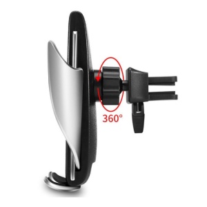 Incarcator, suport auto wireless inteligent, compatibil android iOS - Img 3