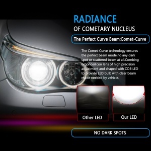 Kit 2 led-uri auto H7 C6, 48 W, 6000K, 3800 lm - Img 4