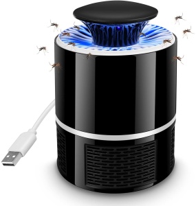 Lampa Anti Tantari cu UV BellFyd®, fara zgomot si fara radiatii, cu alimentare USB, Interior sau exterior, acoperire 20 mp - Negru - Img 2