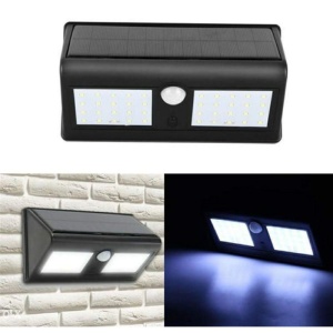 Lampa Cu LED Dubla Solara Si Senzor De Miscare 40 x LED - Img 3