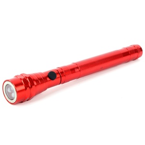 Lanterna telescopica cu LED si capat magnetic, Rosu - Img 3