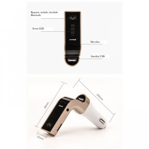 Modulator FM Auto MRG Bluetooth LCarG7 - Img 5