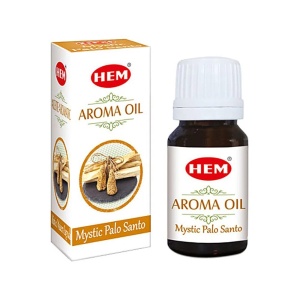 Pachet 5 uleiuri parfumate HEM Palo Santo, Amber, Sandal, Fresh Grass, Sea Breeze, 10 ml - Img 2