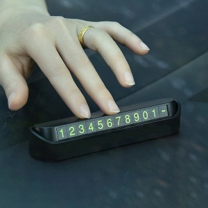 Placuta numar de telefon magnetic pentru parcare temporara - Img 2