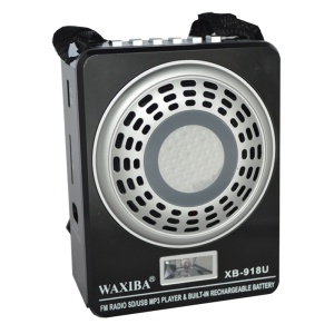 Radio Mp3 portabil Waxiba XB-918U, baterie interna