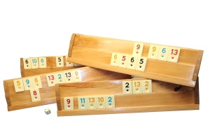 Rummy calitate premium Kervan, lemn masiv - Img 3