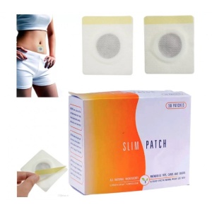 Set 10 x plasturi pentru slabit, Slim Patch, alb, 7 cm x 6 cm - Img 7