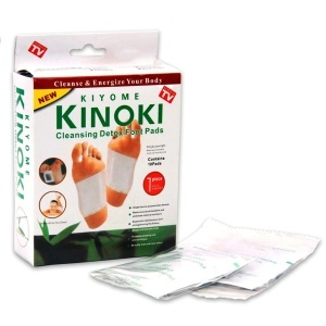 Set 100 Plasturi KINOKI, pentru Detoxifierea Organismului, cu Turmalina, Vitamina C, E si Uleiuri Rafinate - Img 2