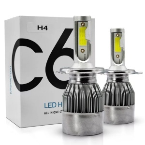 Set 2 Leduri H4 pentru far auto, putere 36W, 6500K, luminozitate 3800 Lumeni - Img 4