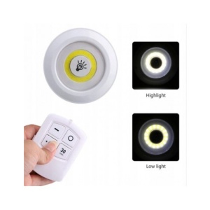 Set 3x lampa led controlate prin telecomanda, alimentare cu baterii Alb - Img 4