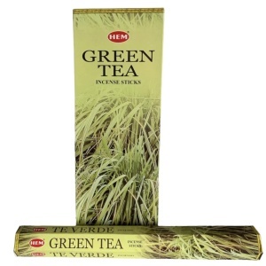 Set betisoare parfumate HEM, GREEN TEA, 1 set x 6 cutii x 20 betisoare - Img 2
