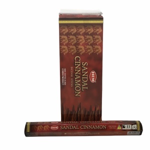 Set betisoare parfumate HEM, SANDAL CINNAMON, 6 cutii x 20 betisoare