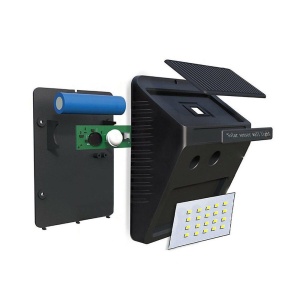 Set de 4 buc lampa solara cu senzor de amurg Timeless Tools, Negru - Img 4