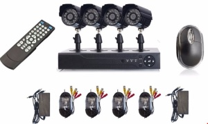 Sistem de supraveghere cu 4 camere interior/exterior - Img 2