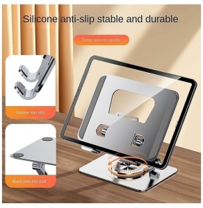 Suport din metal pentru tableta, rotatie 360°, ajustabil K KATHODE - Img 2